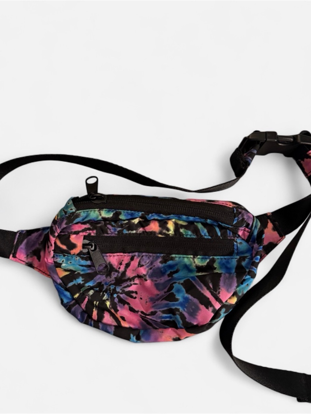 PINK Tie-Dye Waist Bag — Multicolor